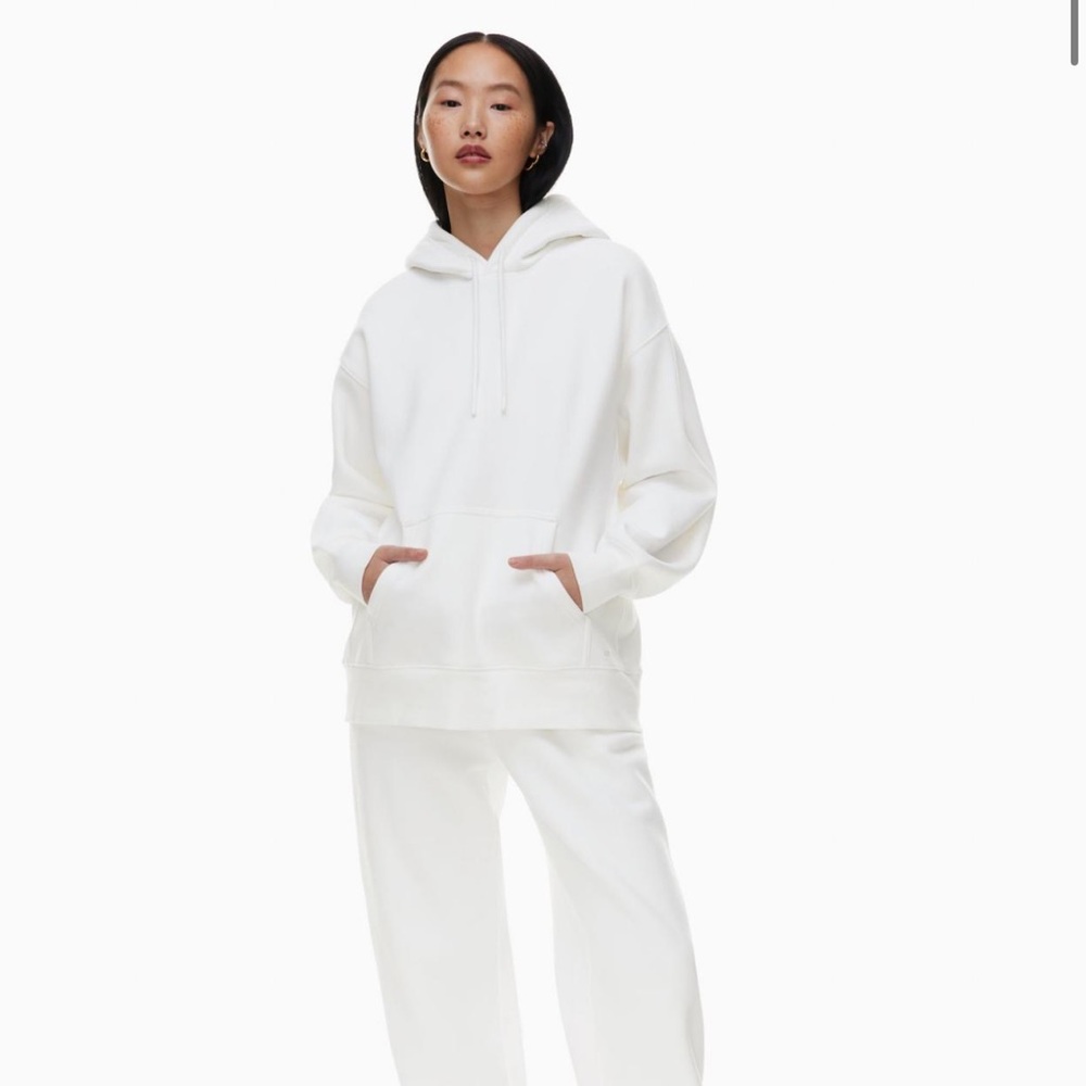 TNA White Cozy AF Boyfriend Hoodie!!!